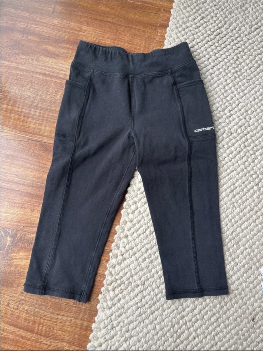 Carhartt Kids Black Athletic Bottoms